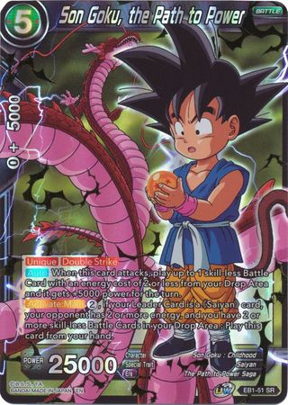 Son Goku, the Path to Power - EB1-51 - Super Rare