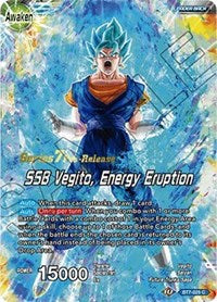 Son Goku & Vegeta // SSB Vegito, Energy Eruption - BT7-025 - Series 7 PRE Release