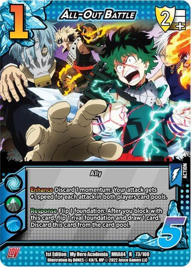 All-Out Battle - MHA04 - Card Masters