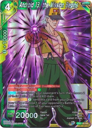 Android 13, the Mission Begins - EB1-66 - Super Rare - Card Masters