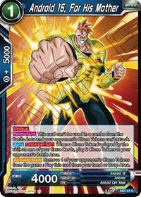 Android 16, For His Mother - EB1-21 - Card Masters