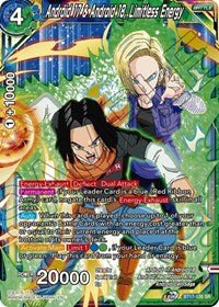 Android 17 and Android 18 Limitless Energy BT17-135 SR - Card Masters