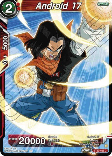 Android 17 BT23-026 - Card Masters