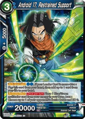 Android 17, Restrained Support - EB1-19 - Card Masters