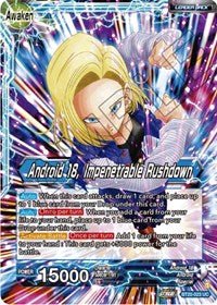 Android 18 Android 18 Impenetrable Rushdown BT20-023 - Card Masters