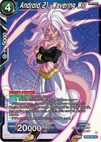 Android 21 Wavering Will BT20-046 - Card Masters