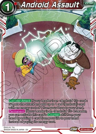 Android Assault - BT19-033 - Card Masters
