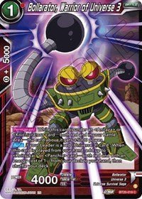 Bollarator Warrior of Universe 3 BT20-019 - Card Masters