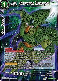Cell, Absorption Onslaught (SILVER FOIL) - EX20-07- Ultimate Deck 2022 - Card Masters