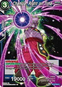 Champa, Right on Time BT15-035 - Card Masters