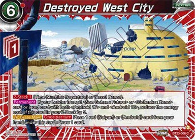 Destroyed West City BT23-006 - Card Masters