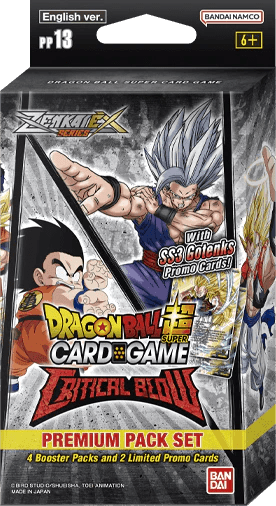 Dragon Ball Super Card Game CRITICAL BLOW Premium Pack - Card Masters