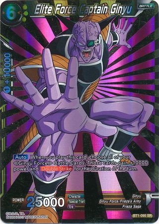 Elite Force Captain Ginyu - BT1-095 - Super Rare - Card Masters