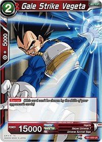 Gale Strike Vegeta - TB1-005 - Card Masters