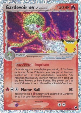 Gardevoir ex - 93/101 - Ultra Rare (Classic Collection) - Card Masters