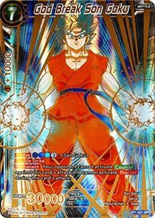 God Break Son Goku BT1-031 - SPR - (Light Played) - Card Masters