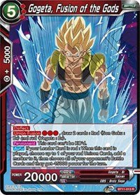 Gogeta, Fusion of the Gods - BT11-013 R - 2nd Edition - Card Masters