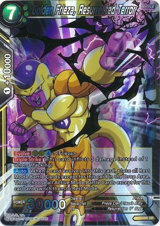 Golden Frieza, Resurrected Terror - BT1-086 - Super Rare - Card Masters