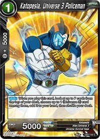Katopesla, Universe 3 Policeman (REPRINT) - DB2-149 - Card Masters