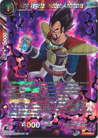 King Vegeta, Hidden Ambitions - BT13-020 - Super Rare - Card Masters