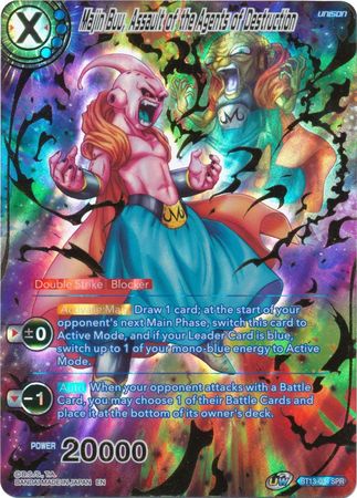 Majin Buu, Assault of the Agents of Destruction (SPR) - BT13-034 - Special Rare - Card Masters