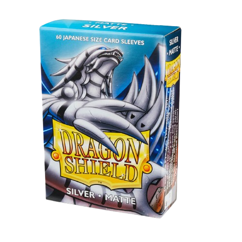 Sleeves - Dragon Shield - Box 60 - Silver Matte (Yu-Gi-Oh Sized)