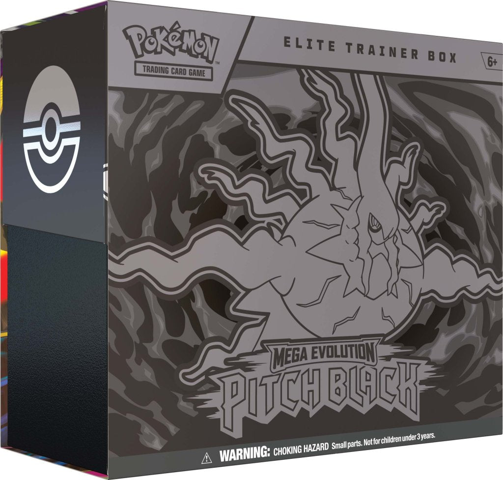 PRE ORDER - Pokémon TCG: Mega Evolution: Pitch Black Elite Trainer Box