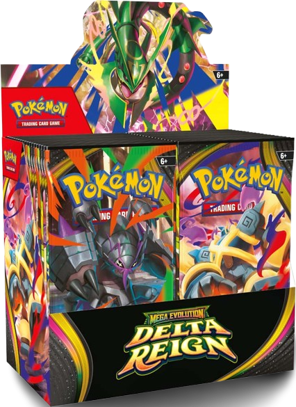 PRE ORDER - Pokémon TCG: Mega Evolution—Delta Reign Booster Box