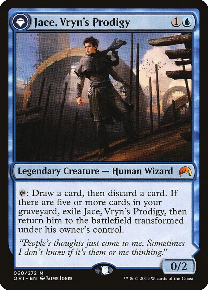 Image for Jace, Vryn's Prodigy (60) (ORI) - Magic: The Gathering