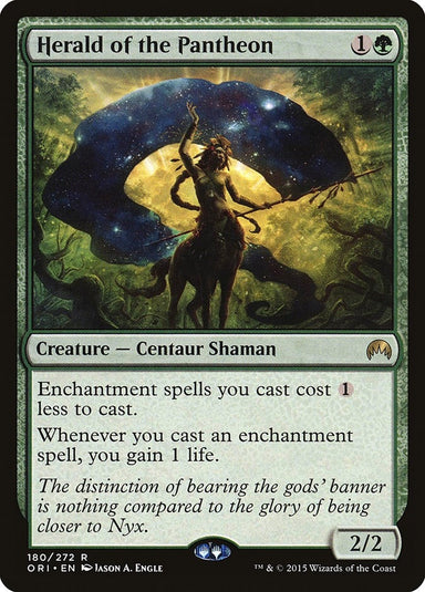 Image for Herald of the Pantheon (180) (ORI) - Magic: The Gathering