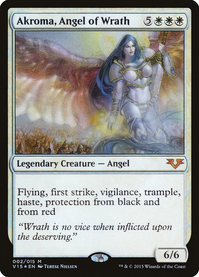 Akroma, Angel of Wrath (2) (From the Vault: Angels)