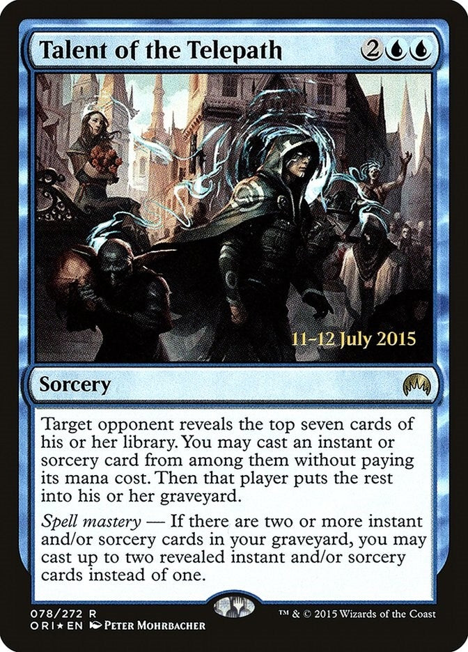 Image for Talent of the Telepath (78) (Prerelease Cards) (PRE) - Magic: The Gathering