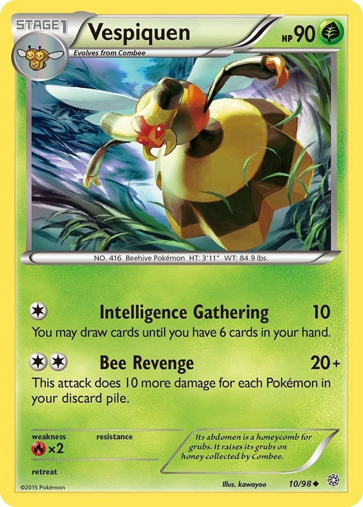 Vespiquen (10) (10/98) (XY - Ancient Origins)