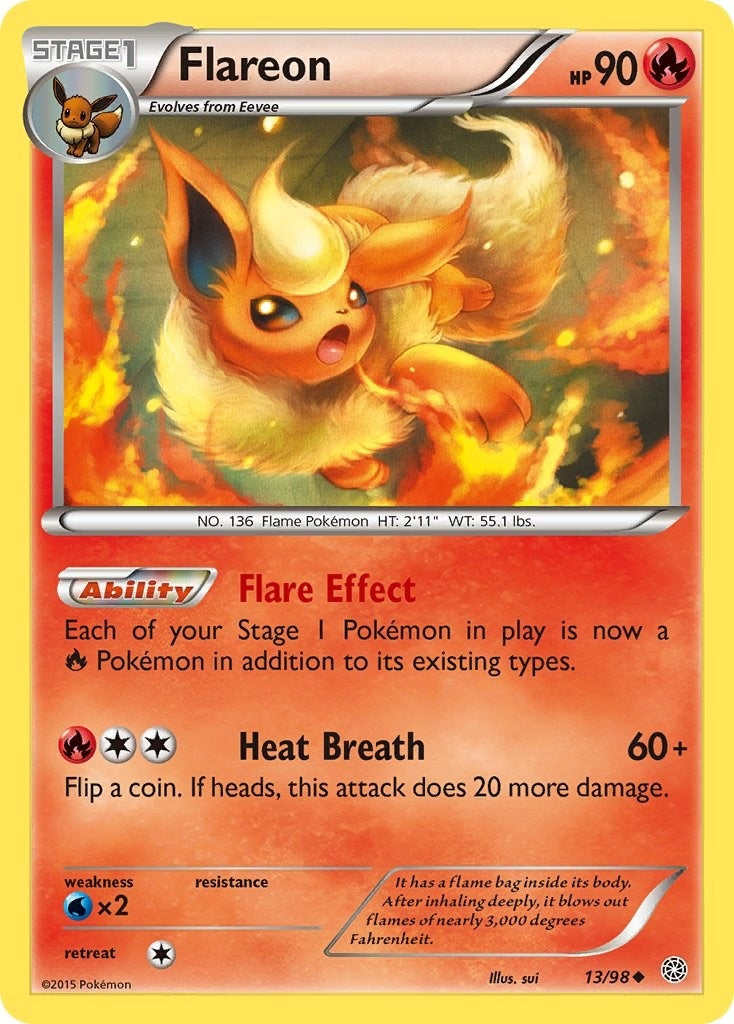 Flareon (13/98) (XY - Ancient Origins)
