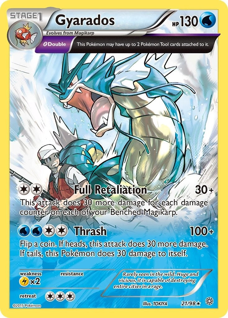 Gyarados (21) (21/98) (XY - Ancient Origins)