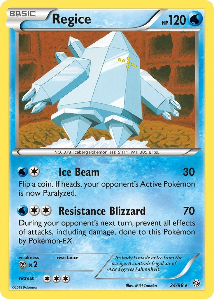 Regice (24/98) (XY - Ancient Origins)