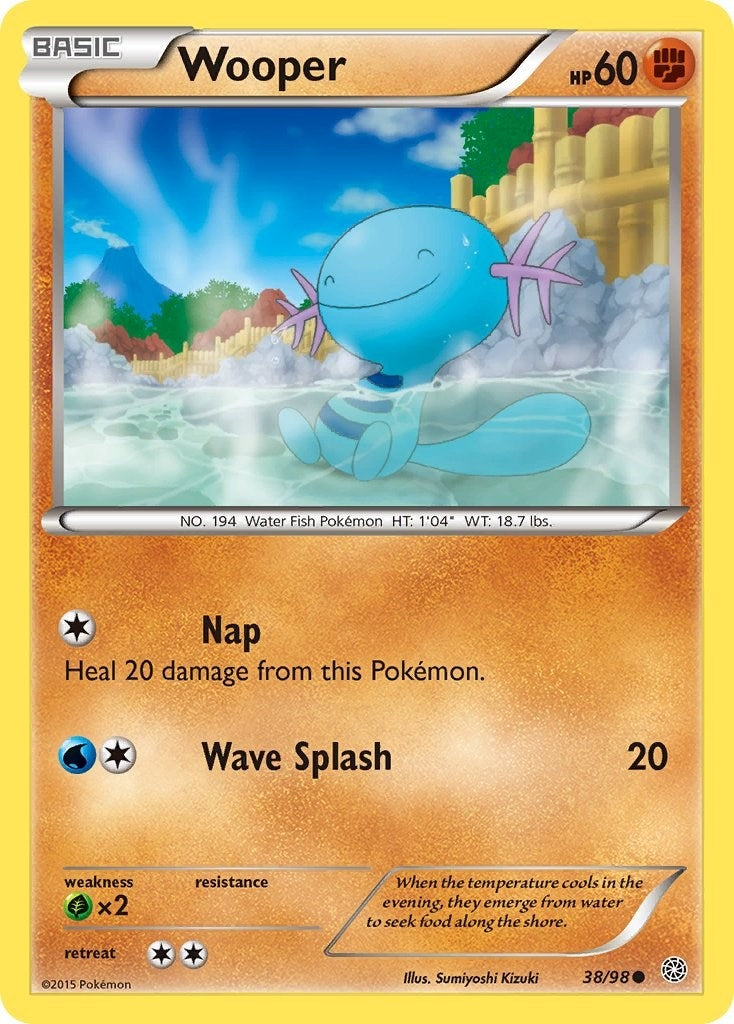 Wooper (38/98) (XY - Ancient Origins)