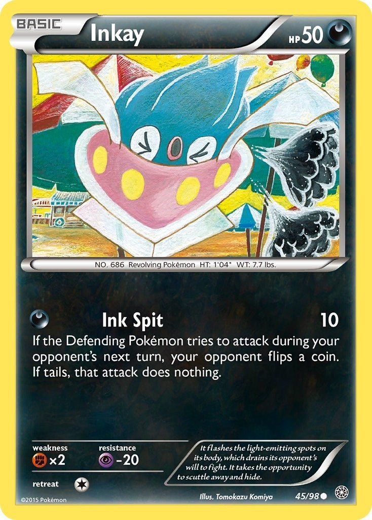 Inkay (45/98) (XY - Ancient Origins)