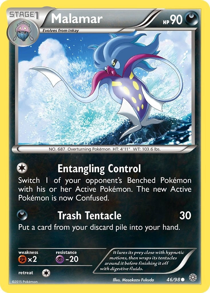 Malamar (46/98) (XY - Ancient Origins)