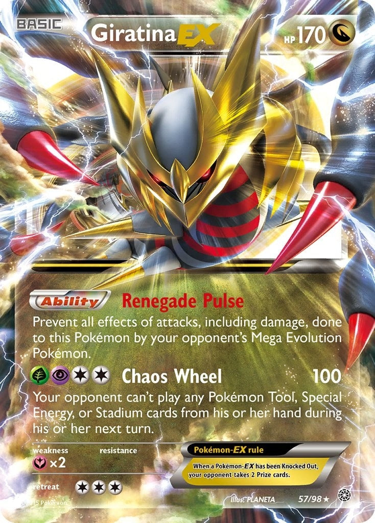 Giratina EX (57/98) (XY - Ancient Origins)