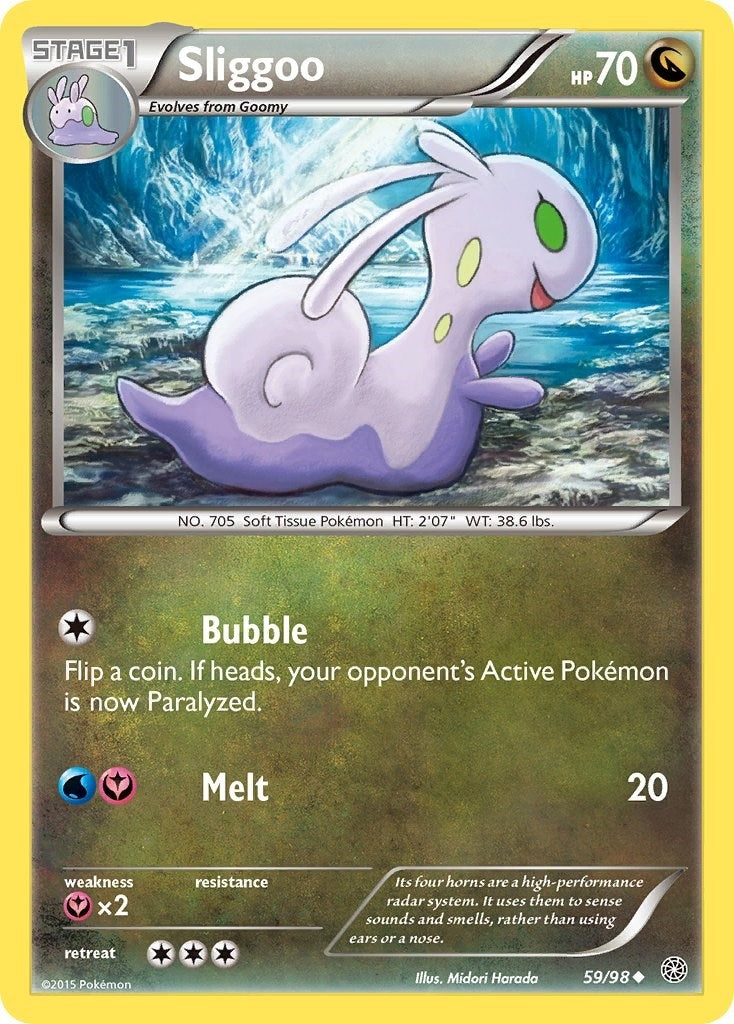 Sliggoo (59/98) (XY - Ancient Origins)