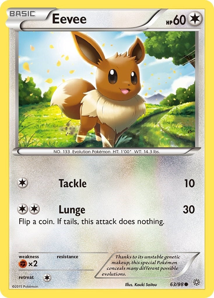 Eevee (63/98) (XY - Ancient Origins)