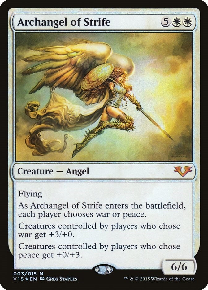 Archangel of Strife (3) (From the Vault: Angels)