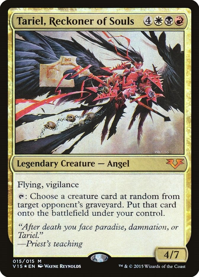 Tariel, Reckoner of Souls (15) (From the Vault: Angels)