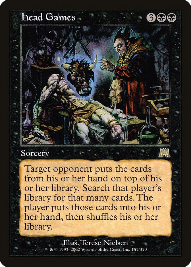 Image for Head Games (155) (Onslaught) (ONS) - Magic: The Gathering
