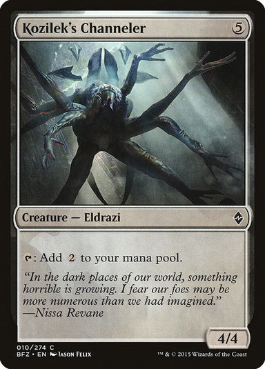 Image for Kozilek's Channeler (10) (Battle for Zendikar) - Magic: The Gathering