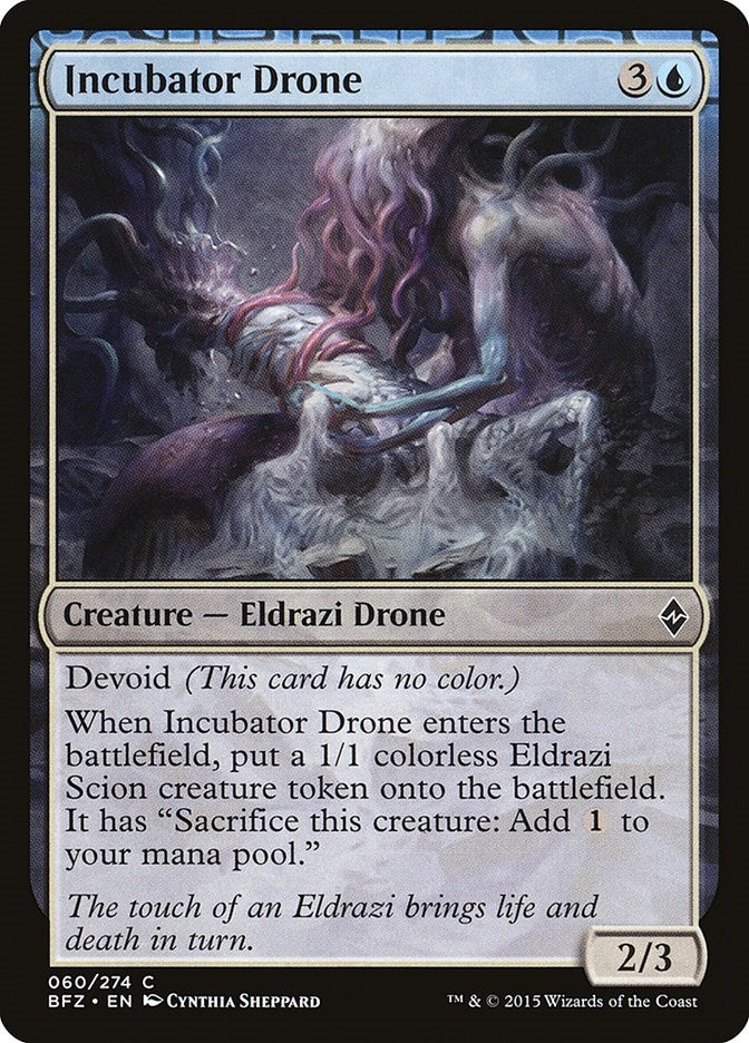 Image for Incubator Drone (60) (Battle for Zendikar) - Magic: The Gathering