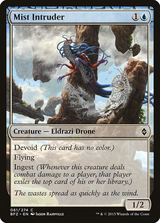 Image for Mist Intruder (61) (Battle for Zendikar) - Magic: The Gathering