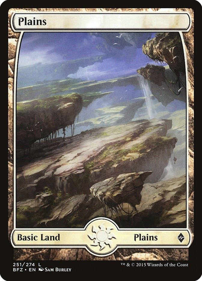 Image for Plains (251) - Full Art (251) (Battle for Zendikar) - Magic: The Gathering