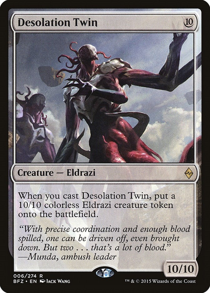 Image for Desolation Twin (6) (Battle for Zendikar) - Magic: The Gathering